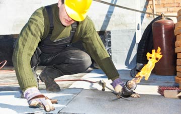 Mendlesham flat roof construction